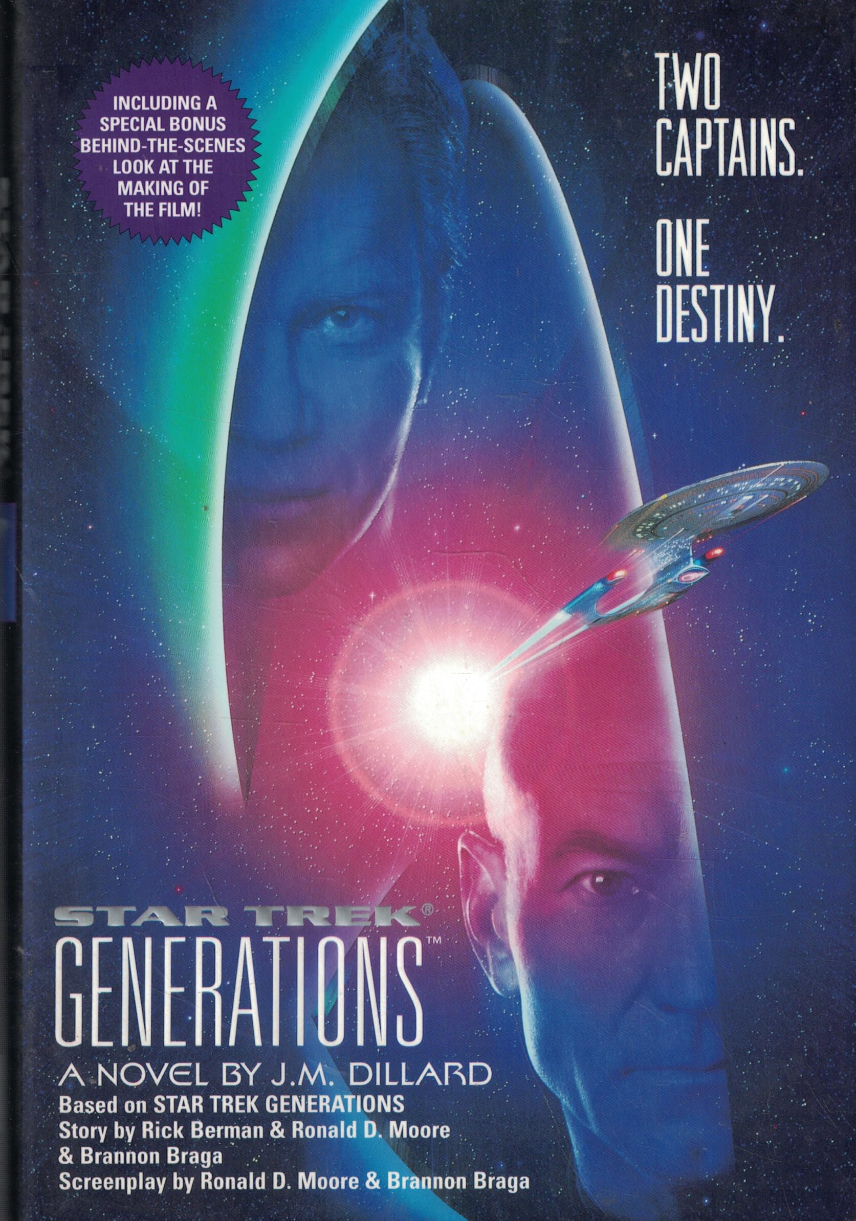 STAR TREK GENERATIONS (STAR TREK MOVIE 7): Generations : A Novel (Star Trek movie tie-in) Books