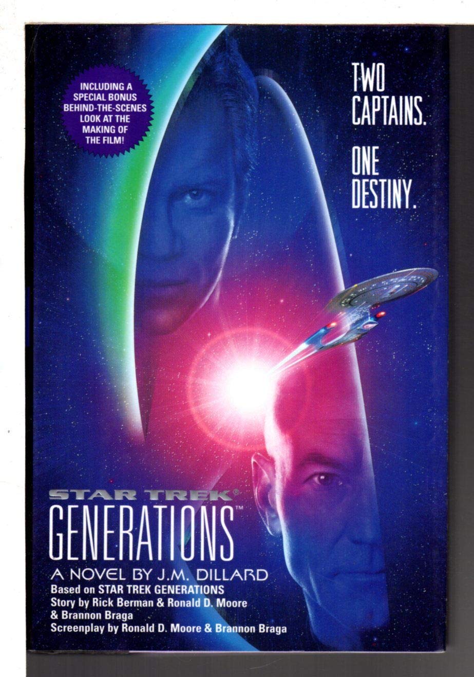 Star Trek: Generations (Star Trek movie tie-in) Novels & Short Stories