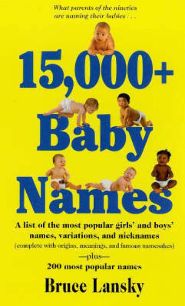 Product Image: 15,000+ Baby Names