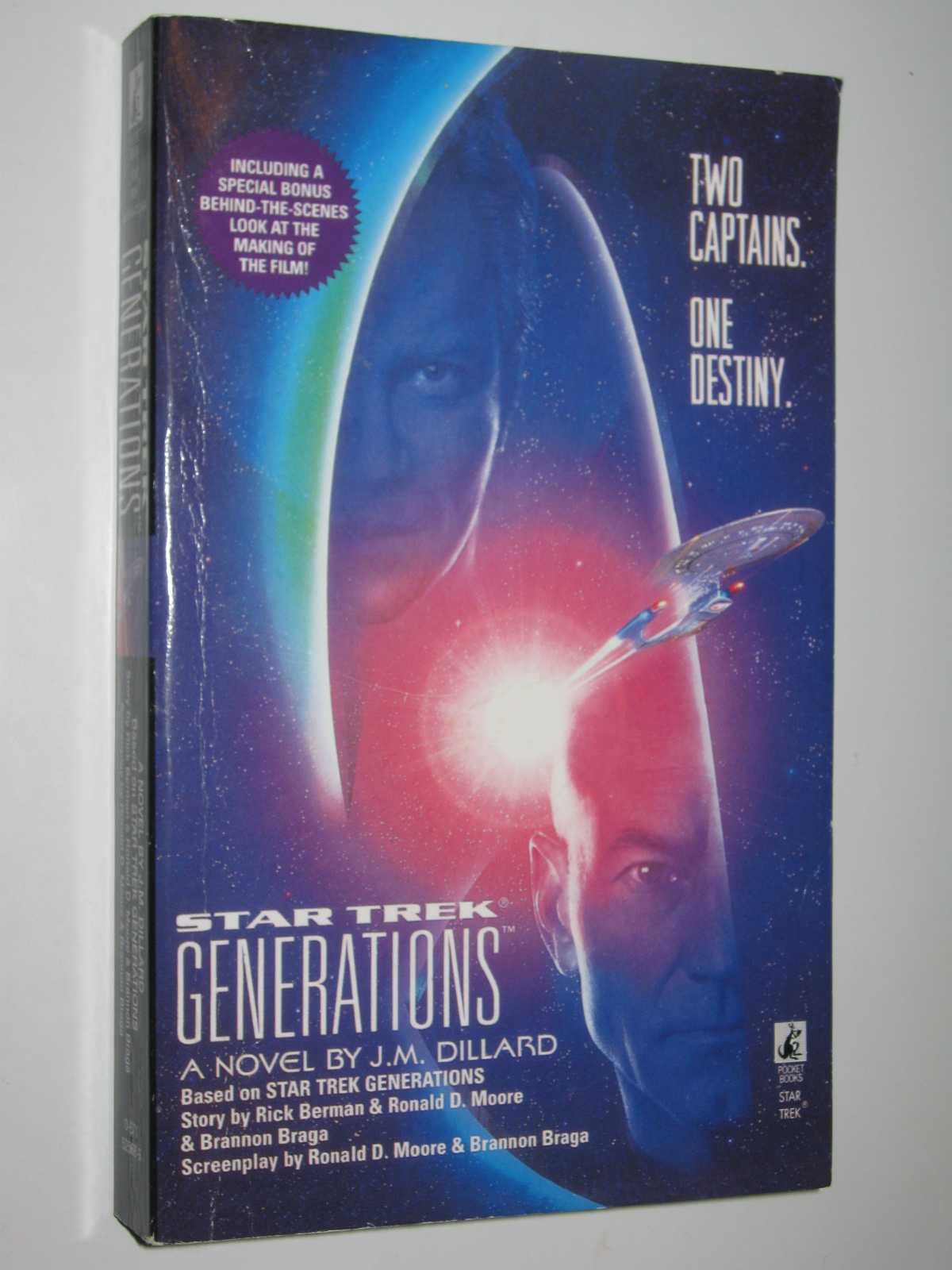 Star Trek, Generations.Pt.1: Novel. Including a Special Bonus Behind-the -Scenes-Look at the Makin of the Film Fantasy & Sci-Fi