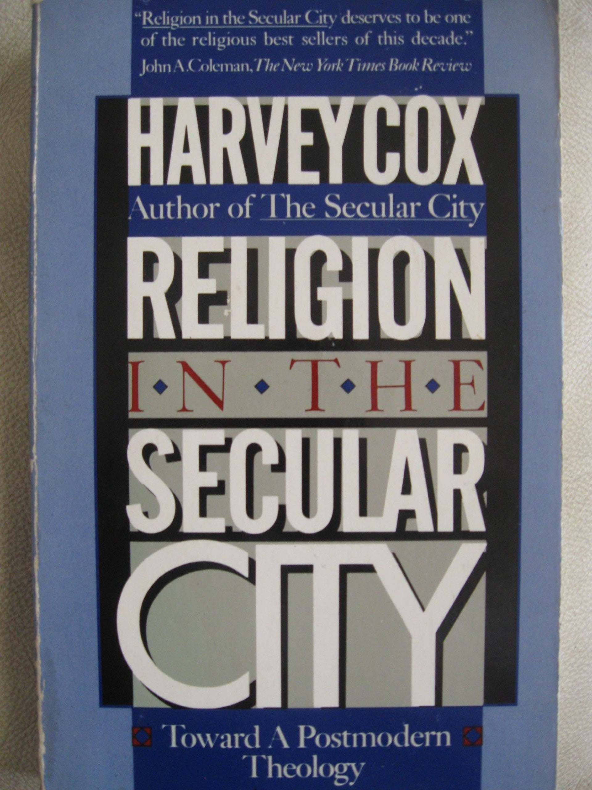 Religion in the Secular City: Toward a Postmodern Theology Religion & Esotericism