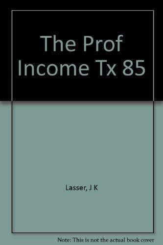 The Prof Income Tx 85 Business, Finance & Career