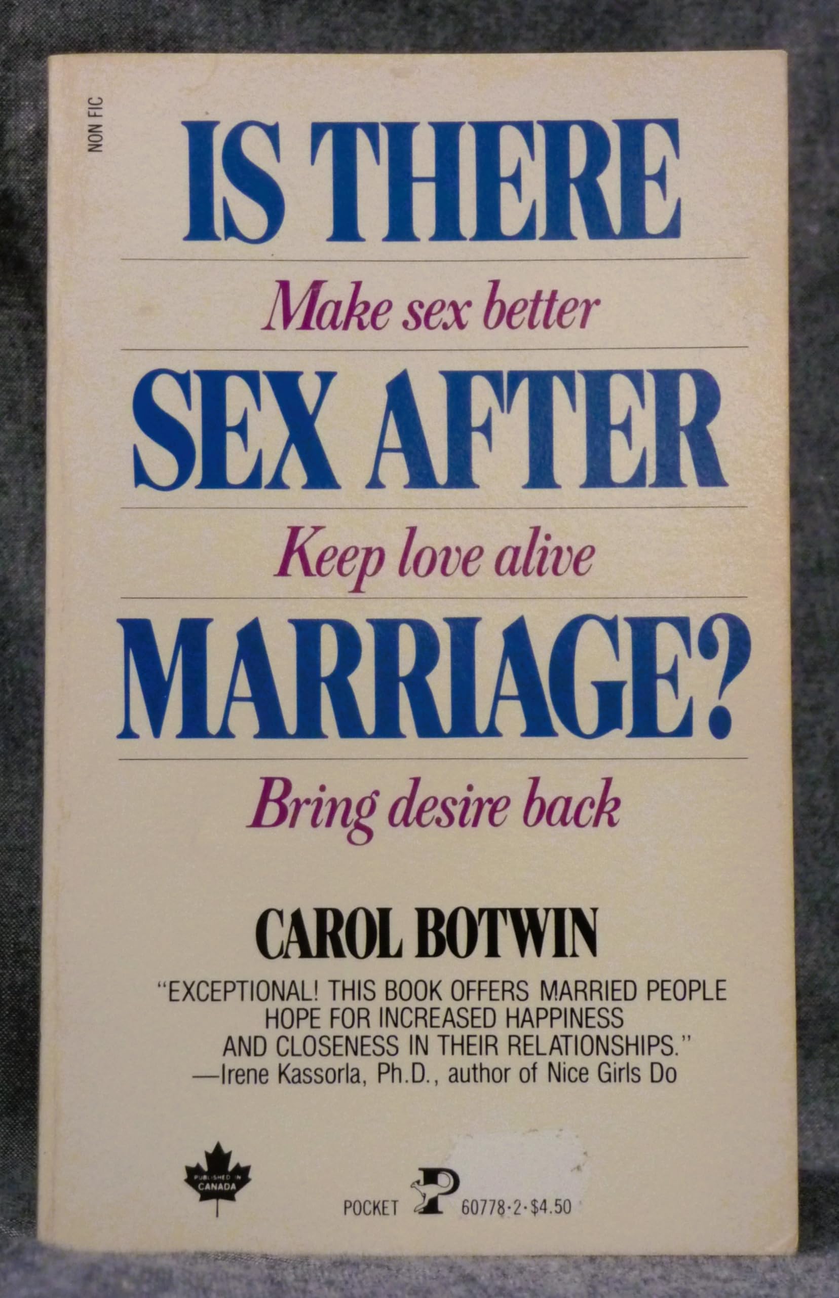 Is There Sex After Marriage book