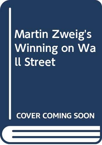 Martin Zweig's Winning on Wall Street Business, Finance & Career