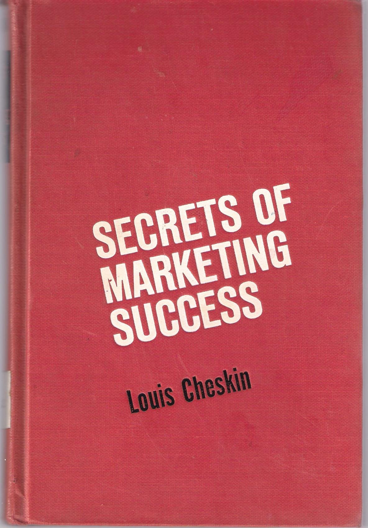 Secrets of Marketing Success Books