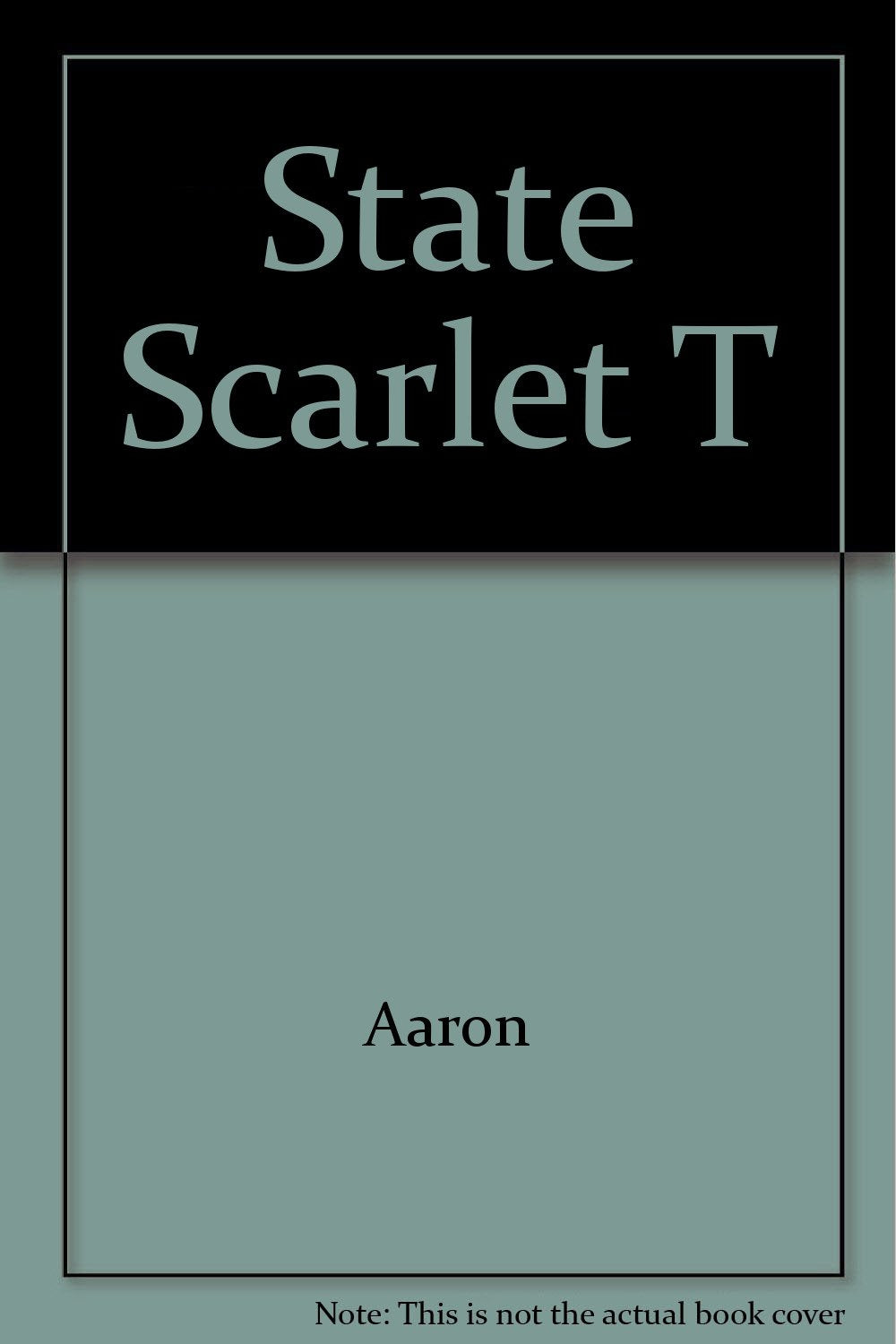State Scarlet Action & Adventure