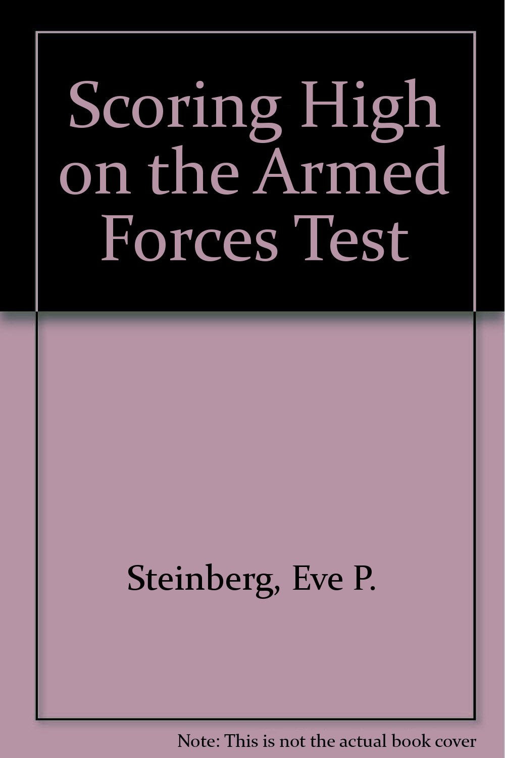 Product Image: Scoring High on the Armed Forces Test