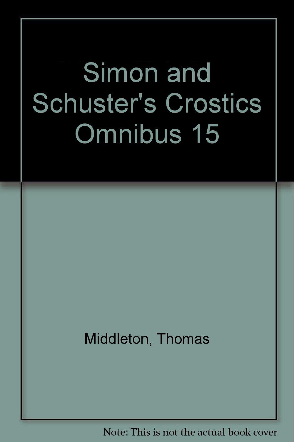 Product Image: Simon and Schuster's Crostics Omnibus 15