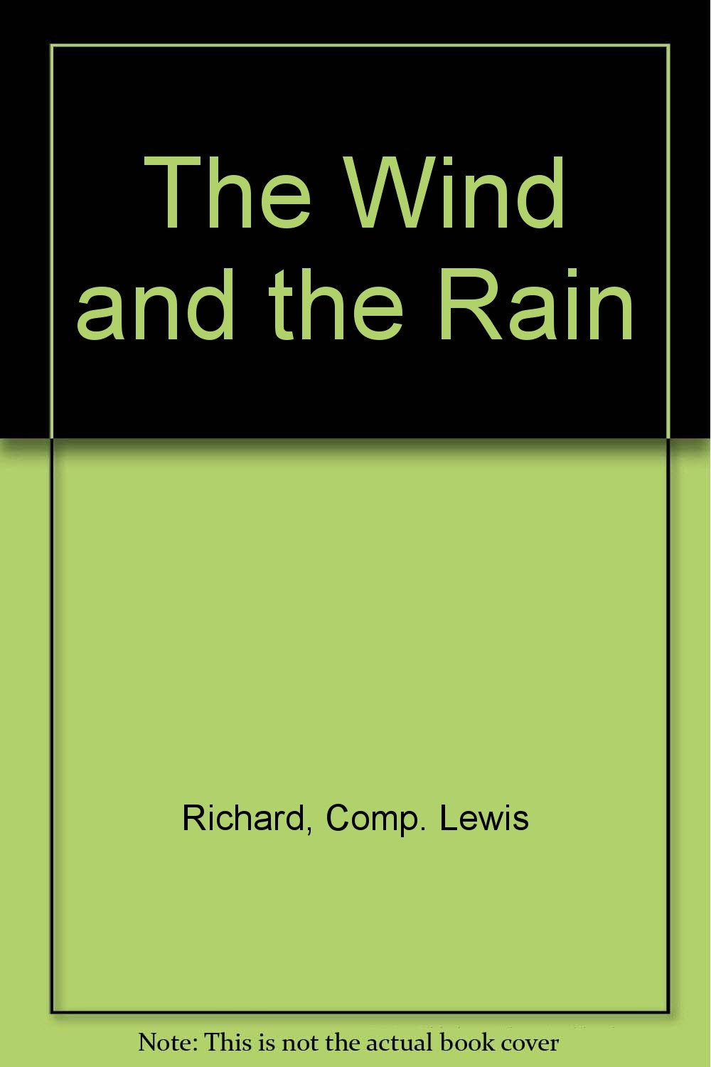 The Wind and the Rain: Children's Poems. Books