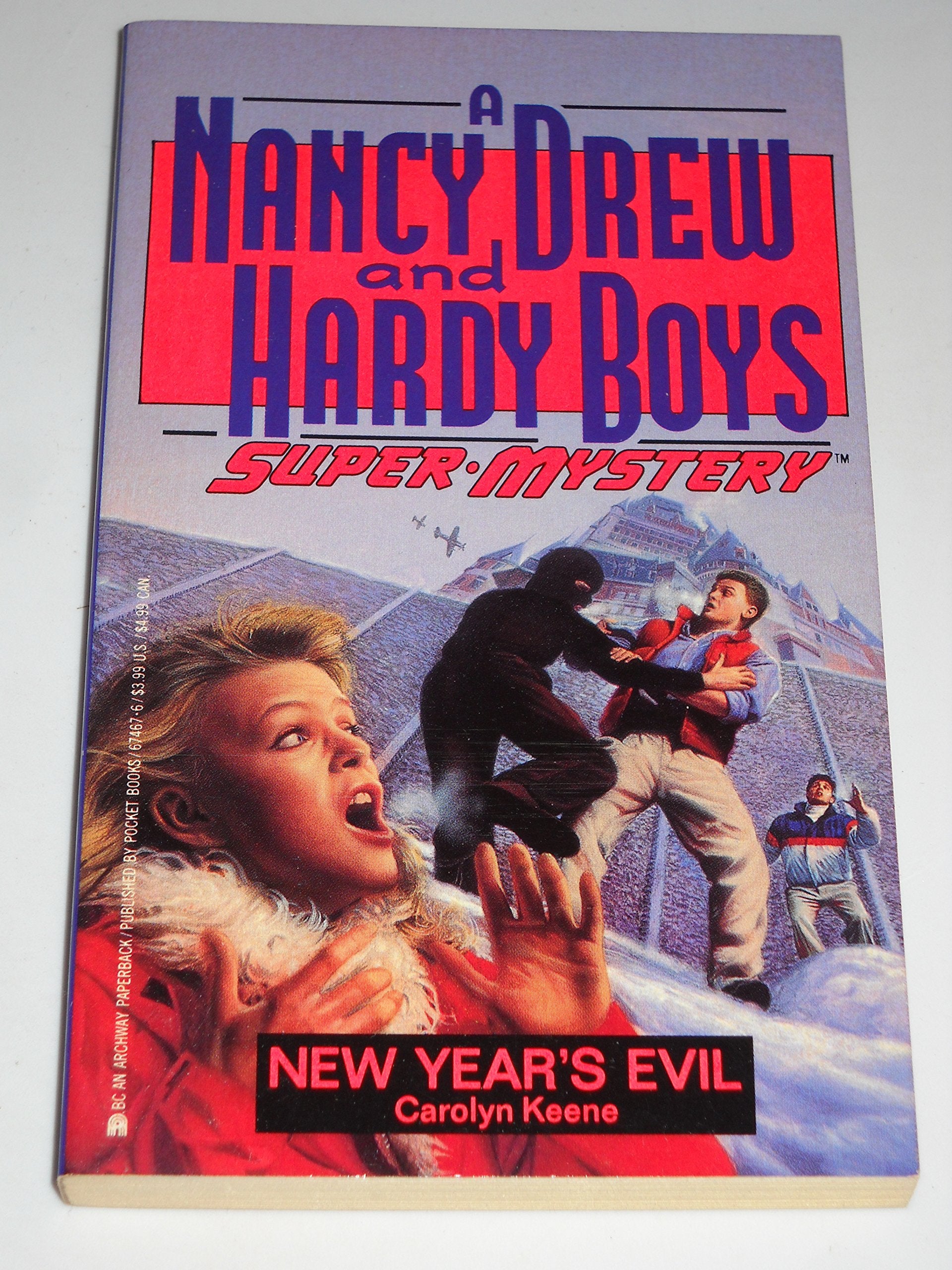 New Year's Evil (Nancy Drew & the Hardy Boys Super Mystery Series) Fiction