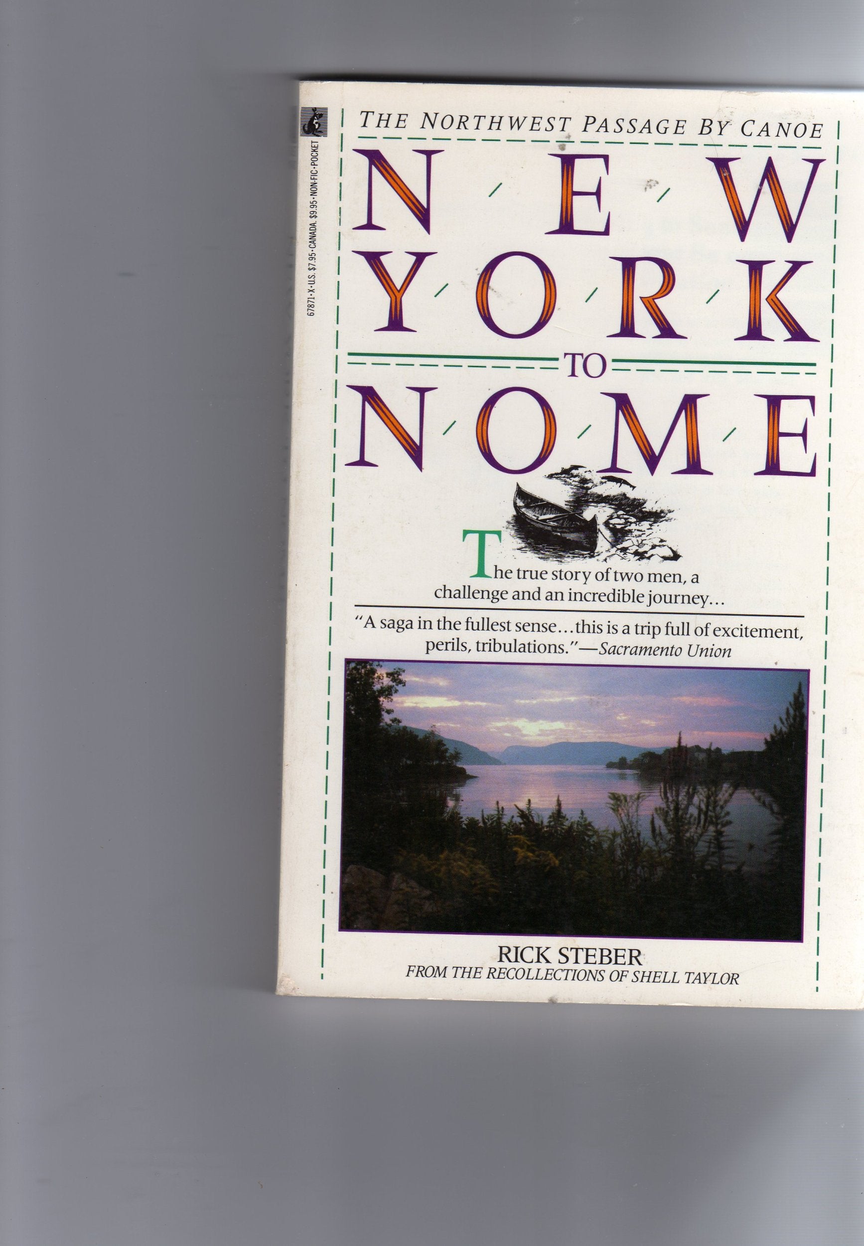 New York to Nome: The Northwest Passage by Canoe Travel Guides
