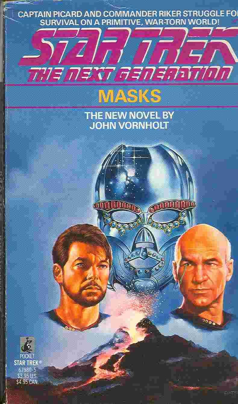 MASKS STAR TREK THE NEXT GENERATION #7 book