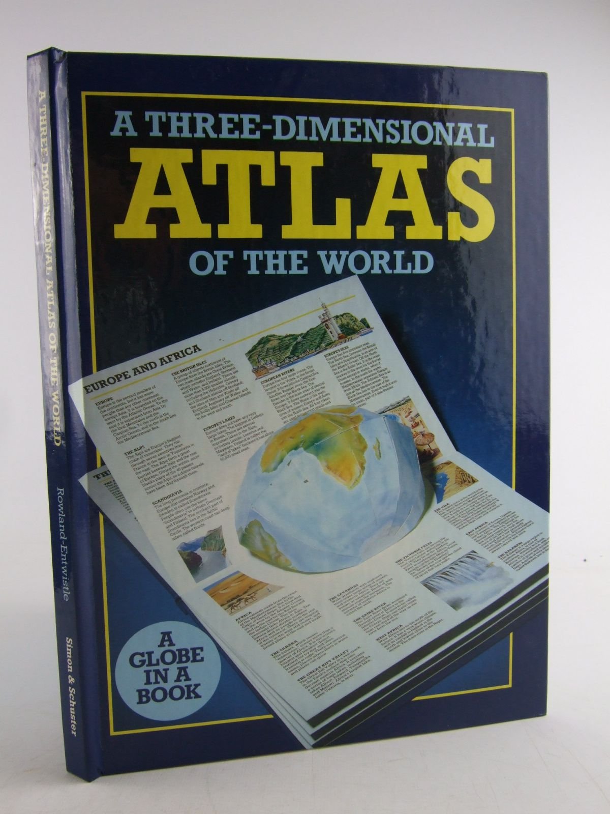 Three Dimensional Atlas of the World: Pop-up Book book
