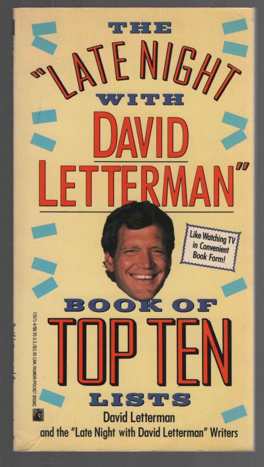 The Late Night With David Letterman Book of Top Ten Lists Books