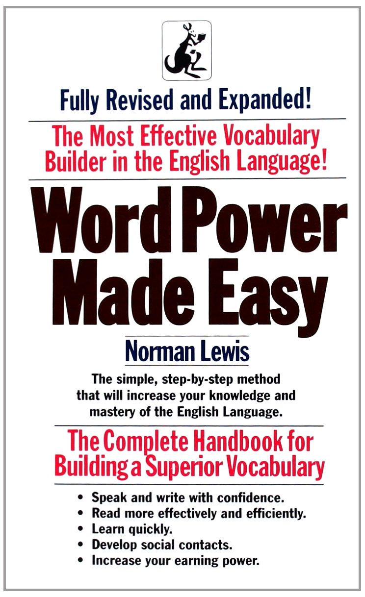 Word Power Made Easy Reference Books