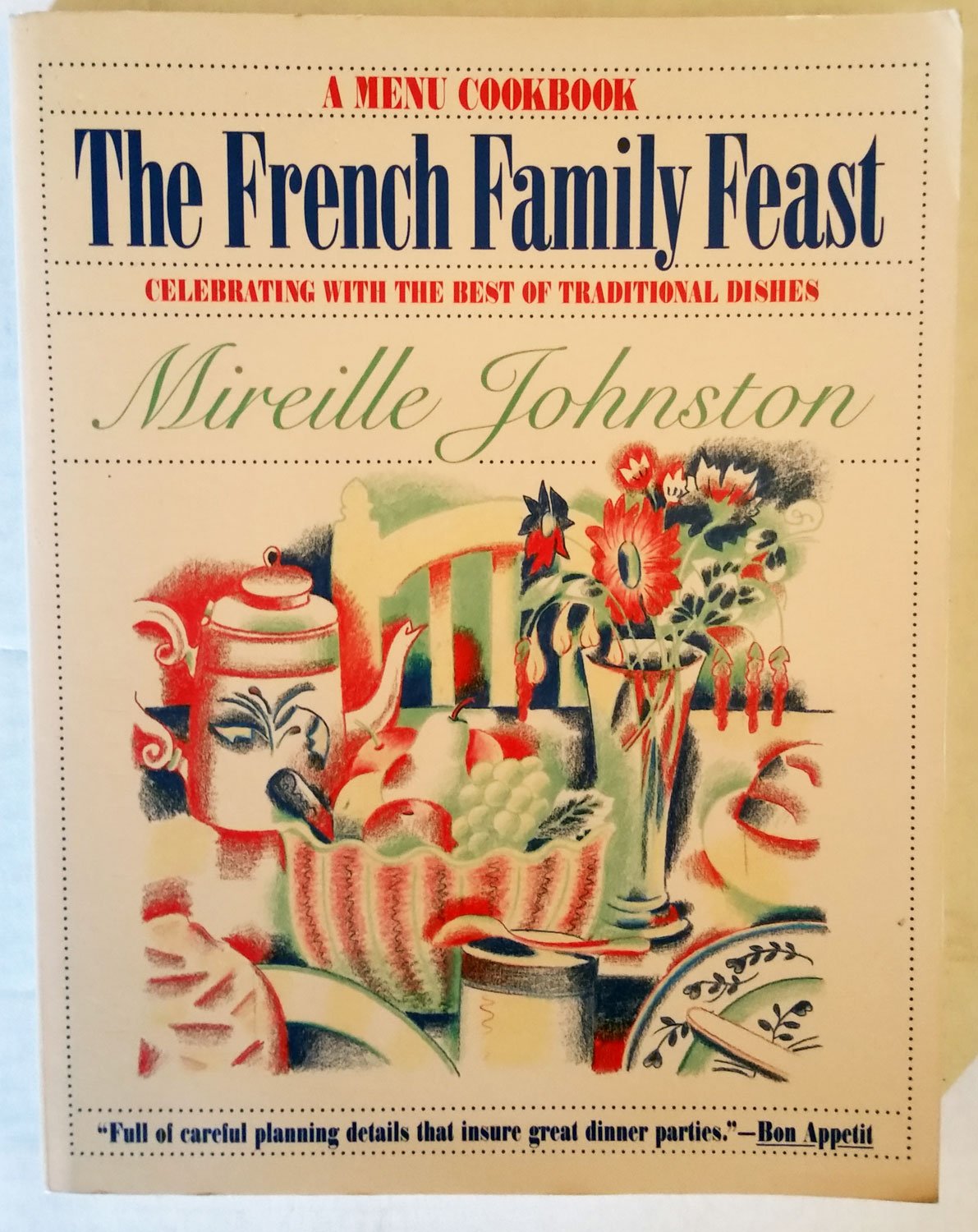 French Family Feast Cooking & Enjoying
