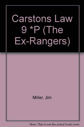 Carston's Law (The Ex-rangers, Band 9) Books