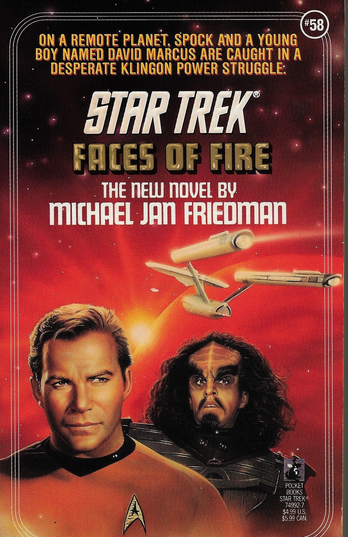 Faces of Fire (Star Trek, Band 58) Fantasy & Sci-Fi