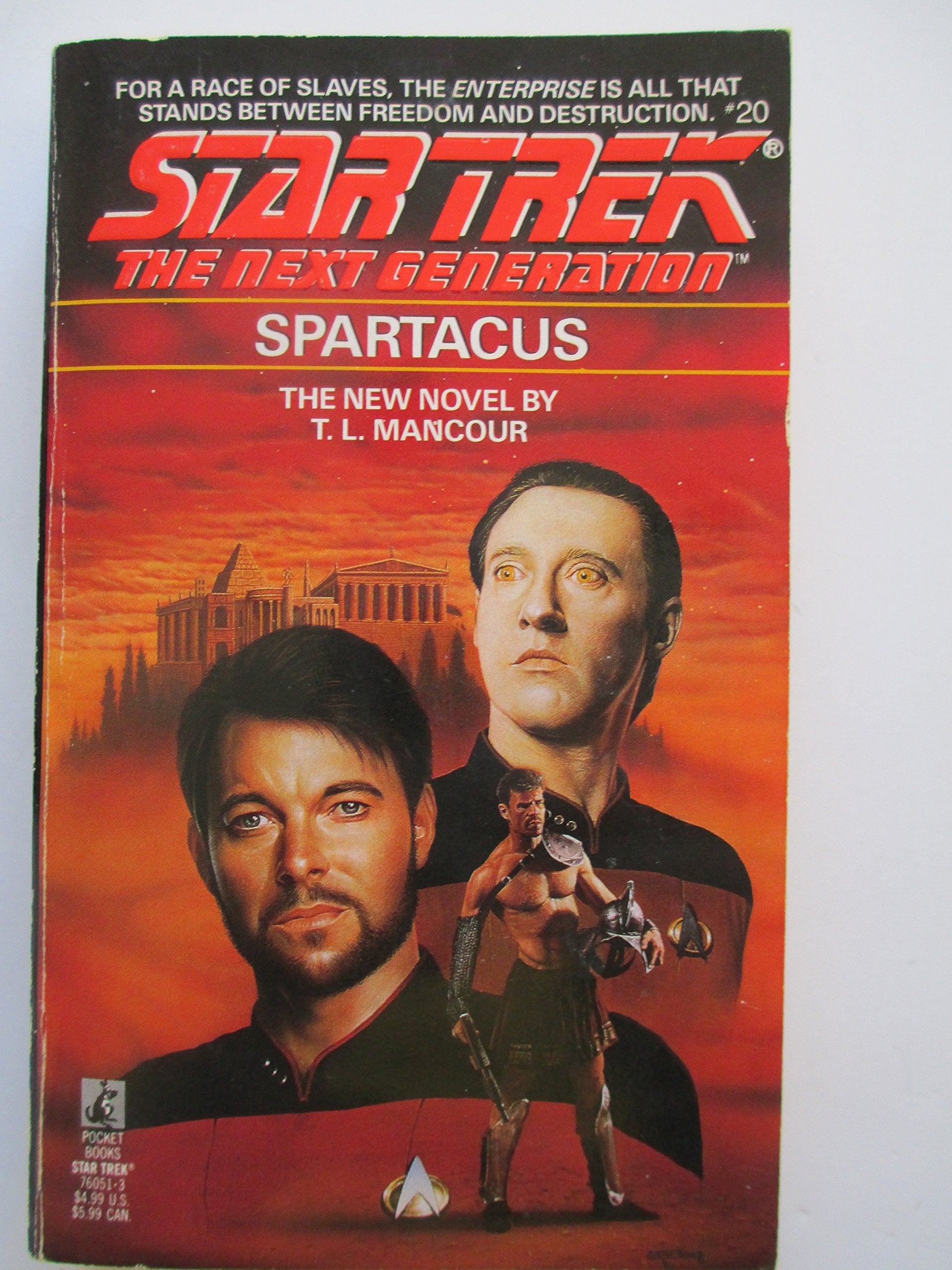 SPARTACUS (STAR TREK NEXT GENERATION 20) (Star Trek, the Next Generation, No 20) Fantasy & Sci-Fi