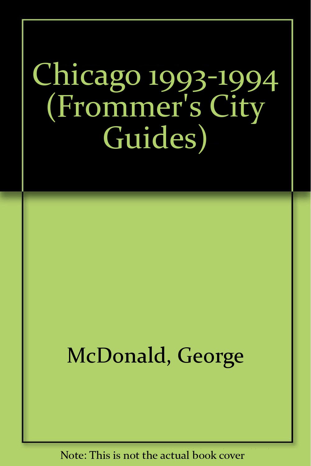 Chicago (Frommer's City Guides) Leisure, Home & Garden