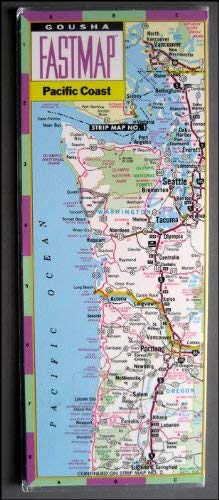 Gousha Fastmap Pacific Coast Travel