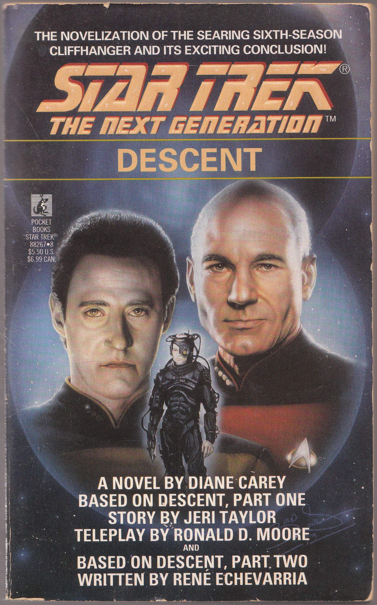 Descent: The Next Generation - Descent (Star Trek: The Next Generation) Contemporary literature