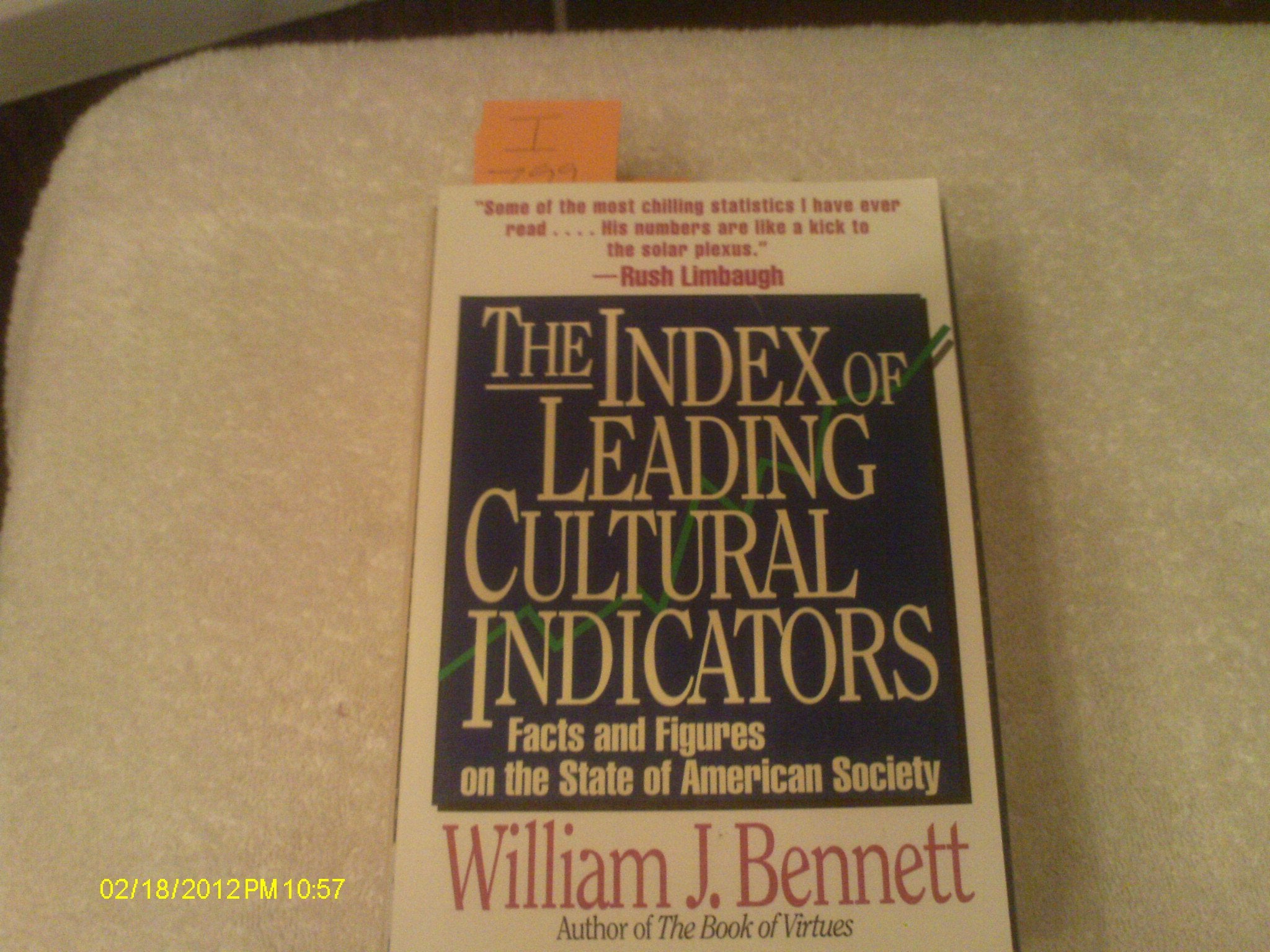 The Index of Leading Cultural Indicators: Facts and Figures on the State of American Society book