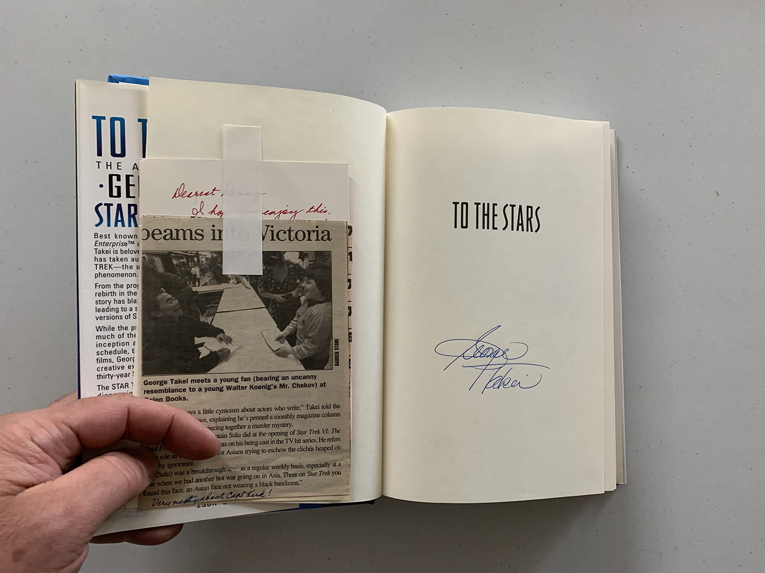 To the Stars: The Autobiography of George Takei, Star Trek's Mr. Sulu (Star Trek (trade/hardcover)) Art & Literature Books
