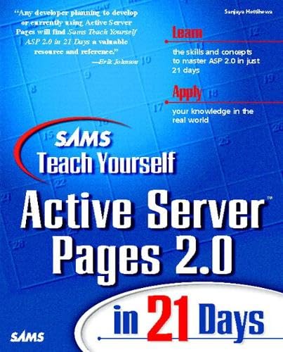 Sams Teach Yourself Active Server Pages 2.0 in 21 Days (Teach Yourself Series) Computer Science