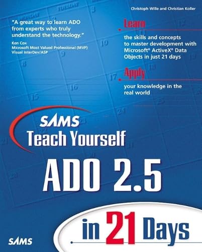 ADO 2.5 in 21 Days (Sams Teach Yourself) Computer Science