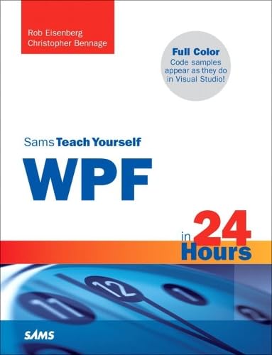 Product Image: Sams Teach Yourself WPF in 24 Hours
