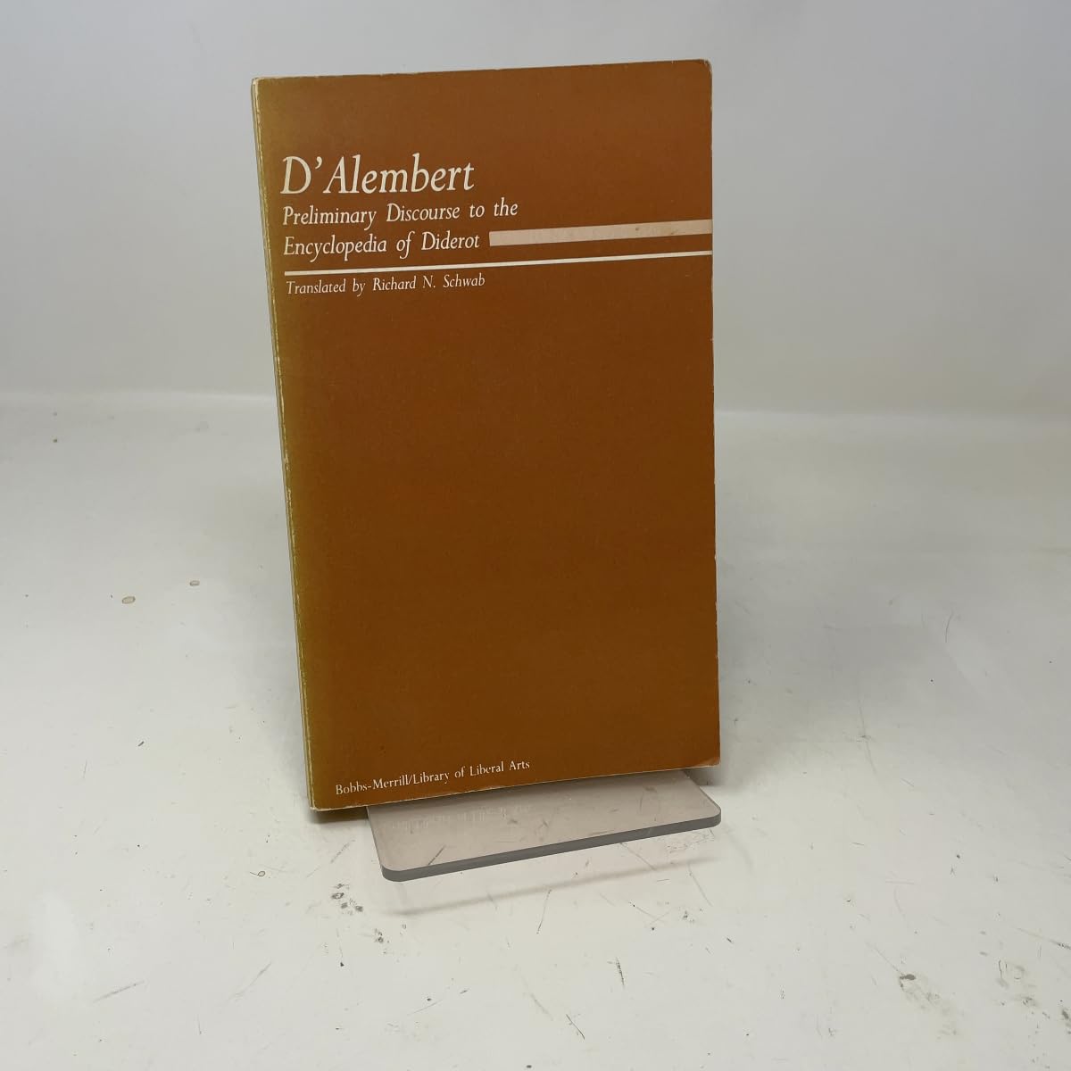 Preliminary Discourse to the Encyclopedia of Dider Books