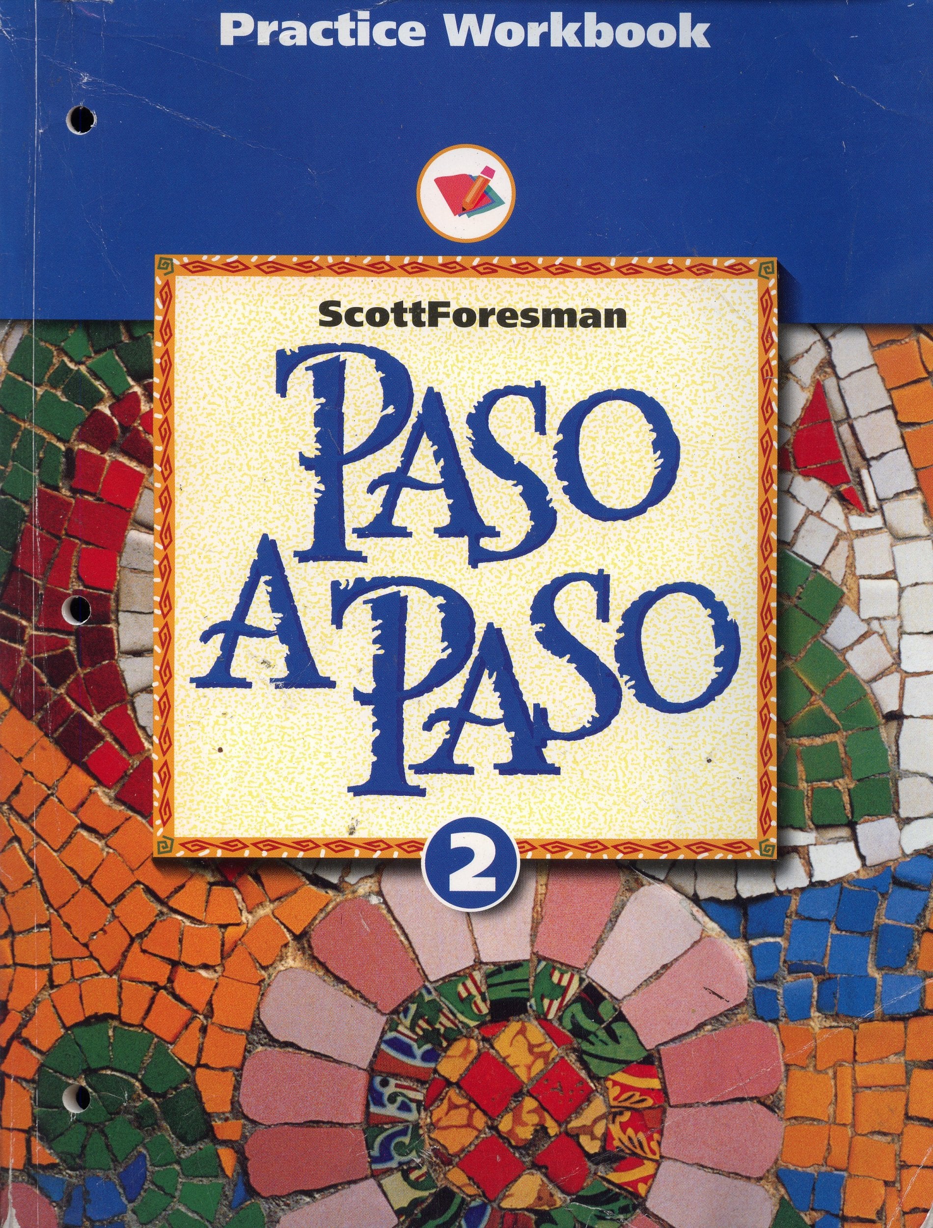 Product Image: Paso a Paso 1996 Spanish Practice Sheet Student Workbook Level 2