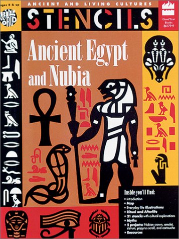 Ancient Egypt and Nubia (Ancient and Living Cultures : Stencils) Non-fiction