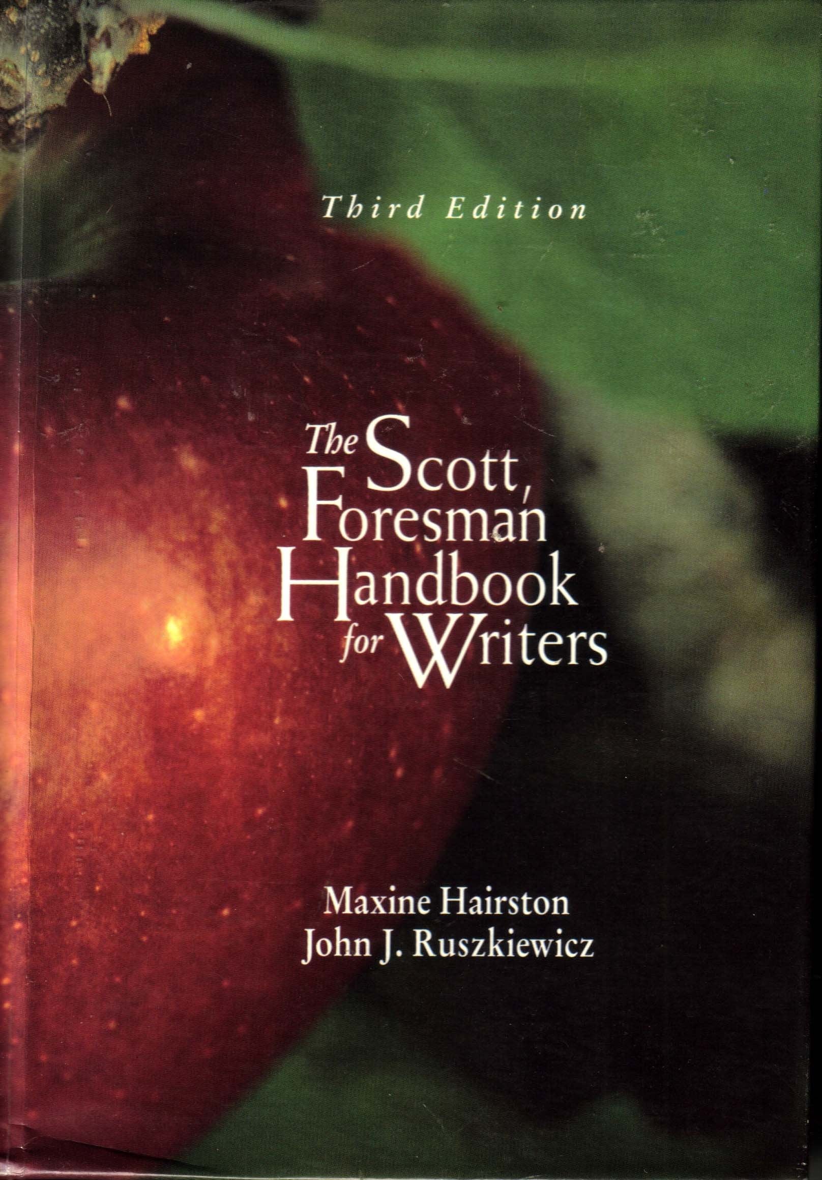 The Scott, Foresman Handbook for Writers Social Sciences