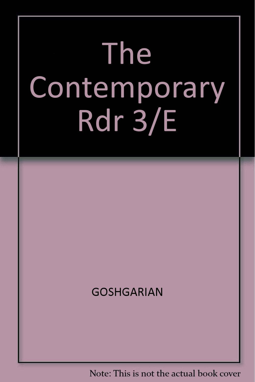 Product Image: The Contemporary Rdr 3/E