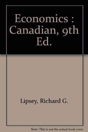 Economics : Canadian, 9th Ed. book
