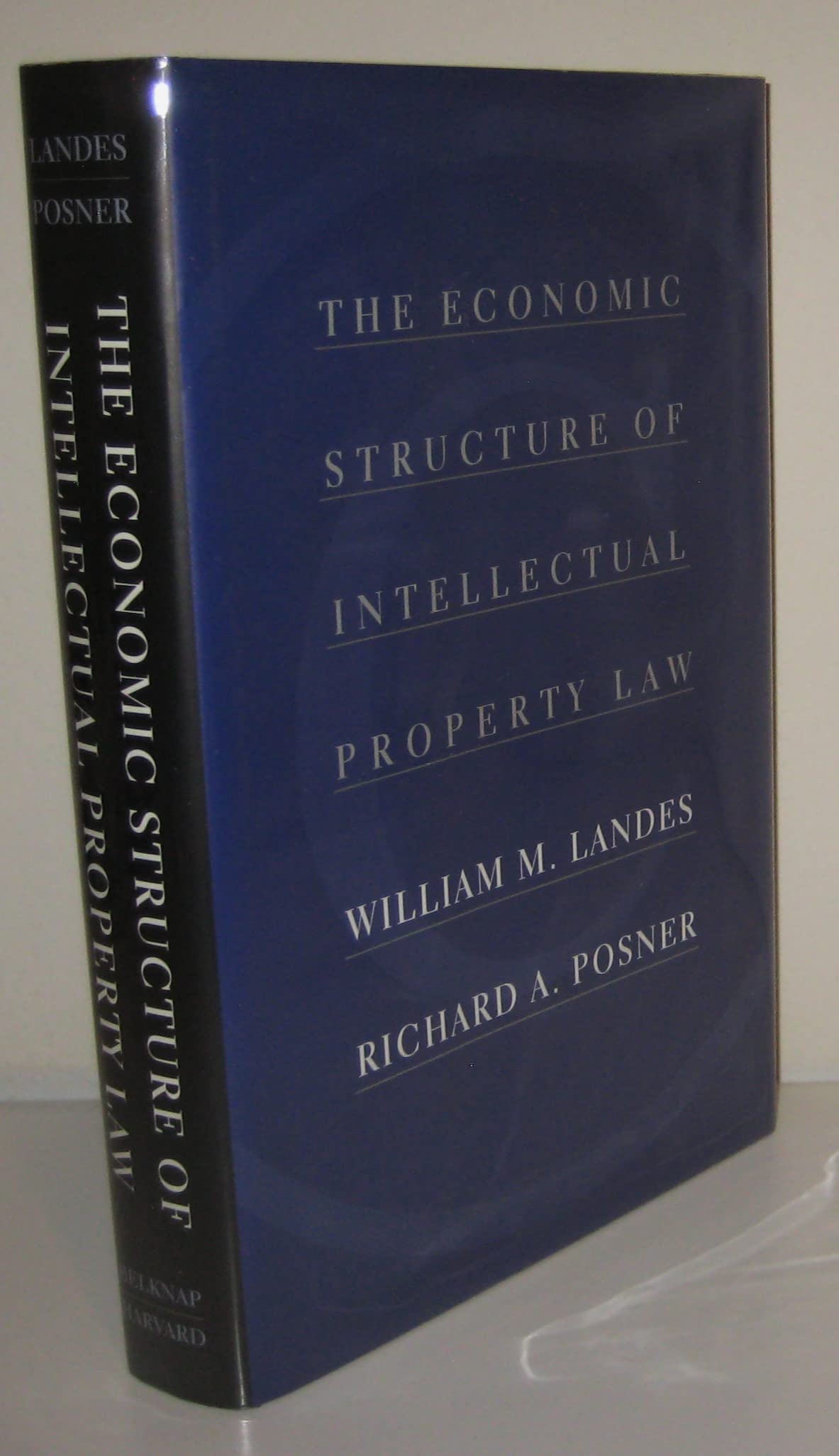 The Economic Structure of Intellectual Property Law Law