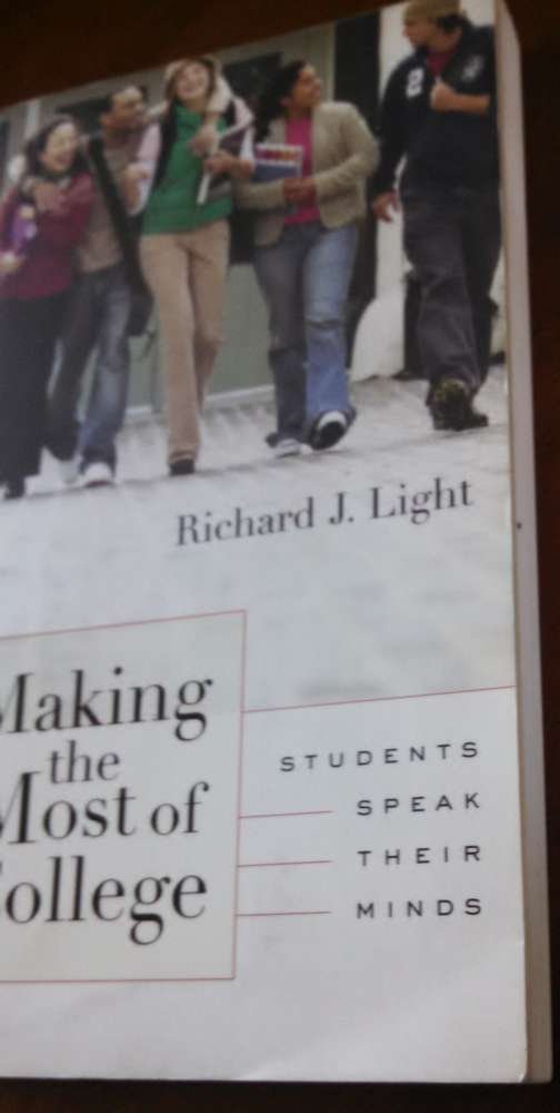 Making the Most of College: Students Speak Their Minds Study Guides