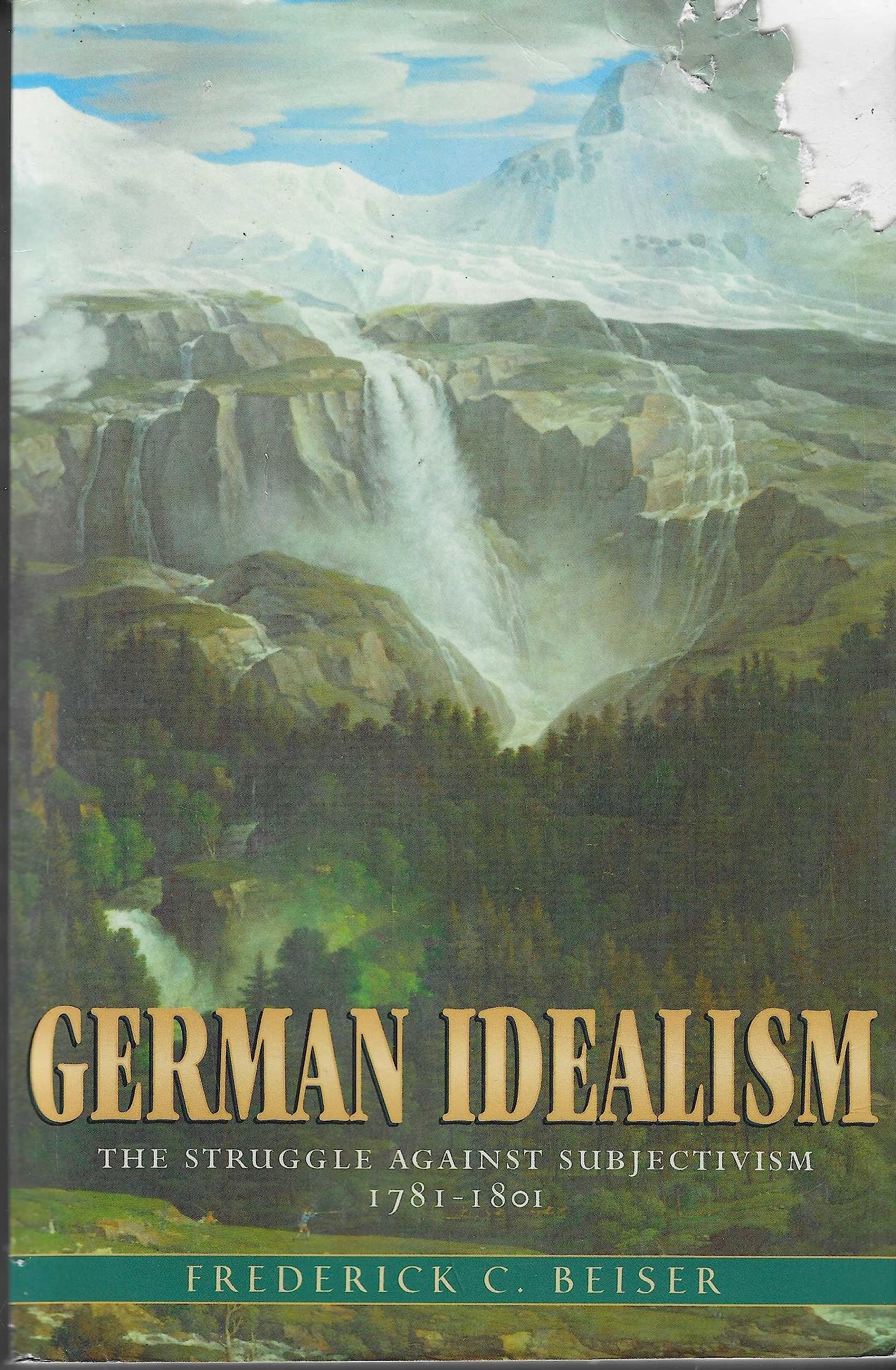 German Idealism: The Struggle Against Subjectivism, 1781-1801 Philosophy