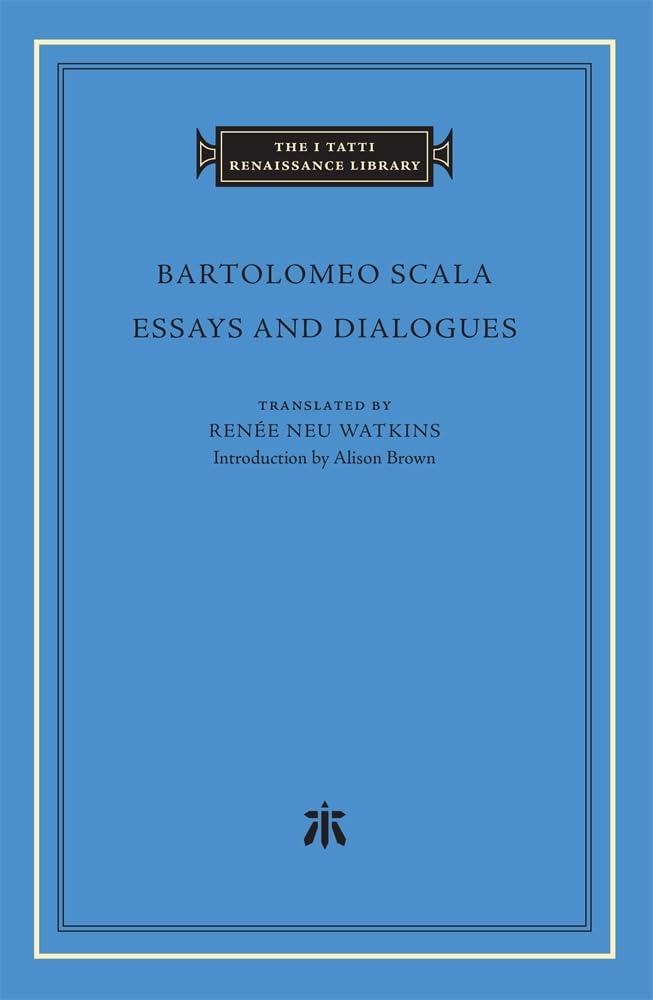 Essays and Dialogues (I TATTI RENAISSANCE LIBRARY, Band 31) Contemporary literature