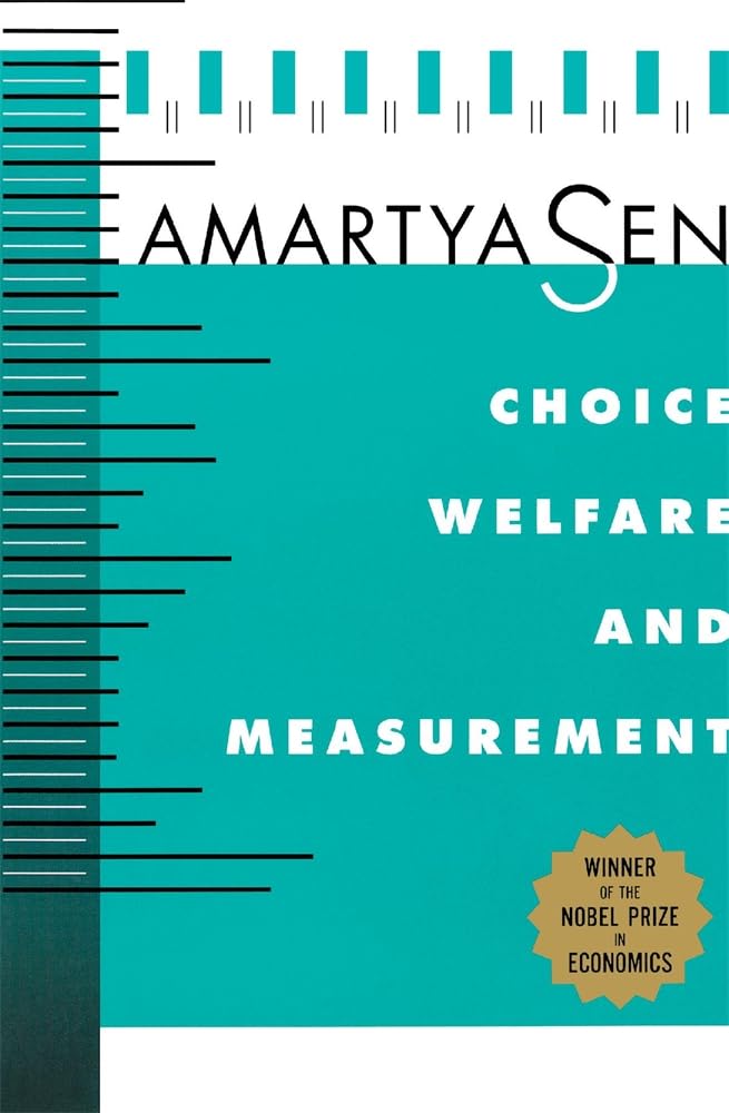Choice, Welfare and Measurement Law Books