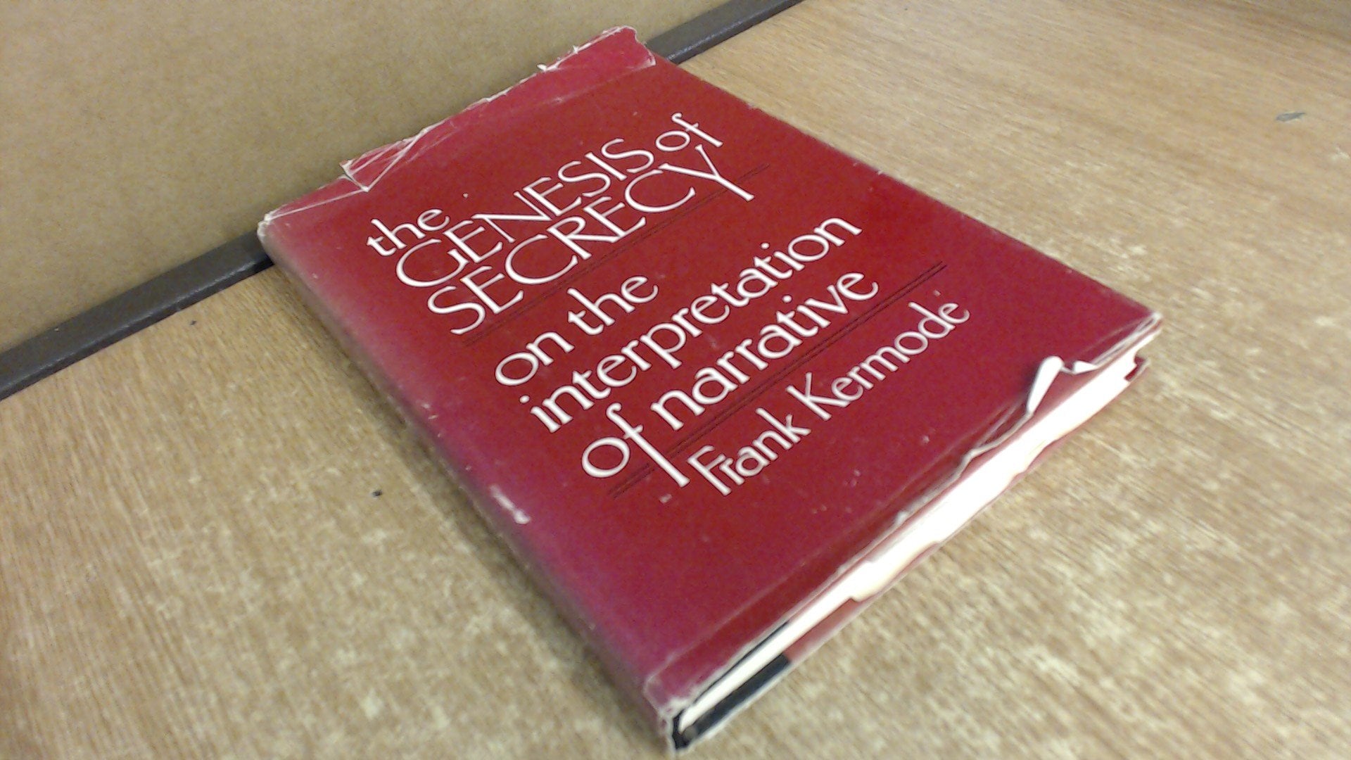 The Genesis of Secrecy: On the Interpretation of Narrative (C.E.Norton Lectures) Contemporary literature