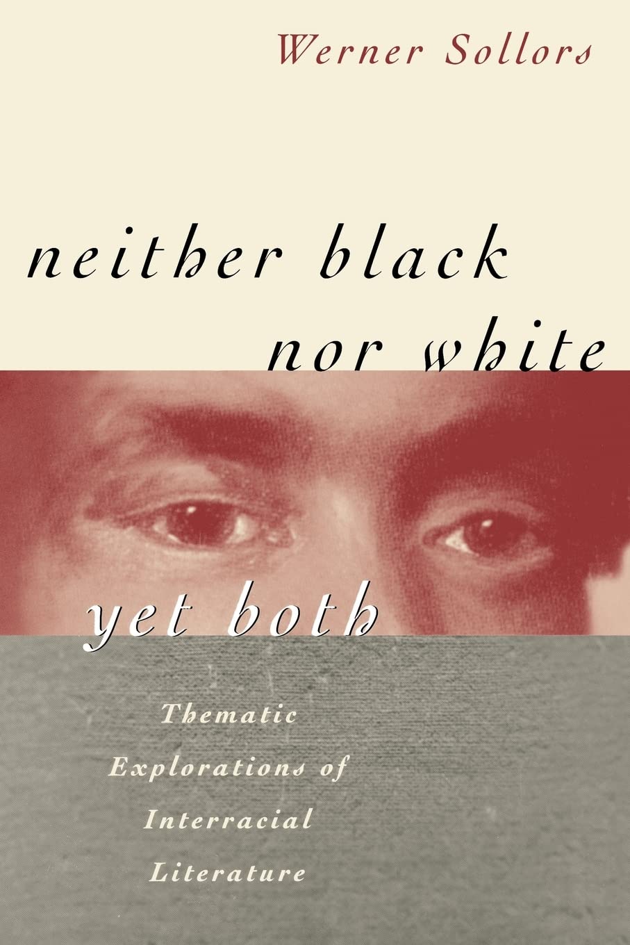 Neither Black Nor White Yet Both Books