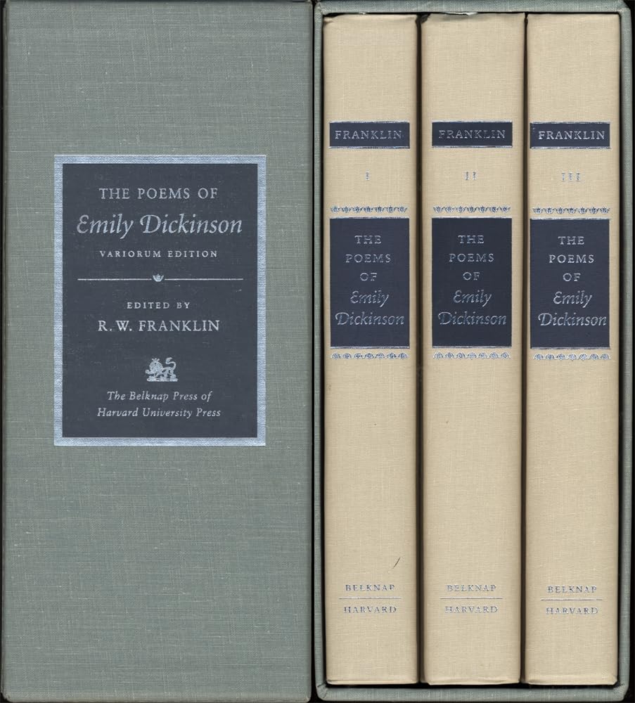 The Poems of Emily Dickinson: Variorum Edition Poetry
