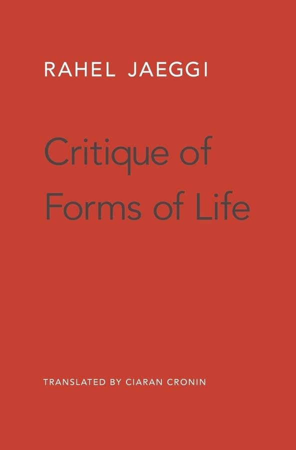 Critique of Forms of Life Philosophy