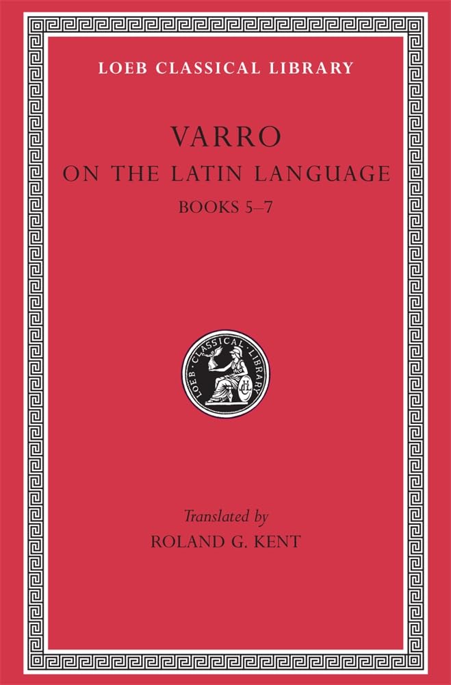 Product Image: On the Latin Language, Volume I