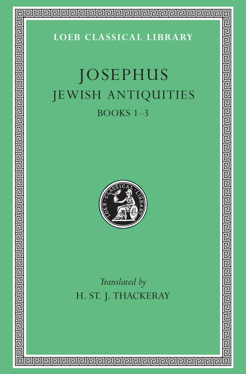 Josephus: Jewish Antiquities Books I-III book