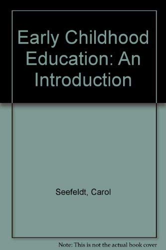 Early Childhood Education: An Introduction Books