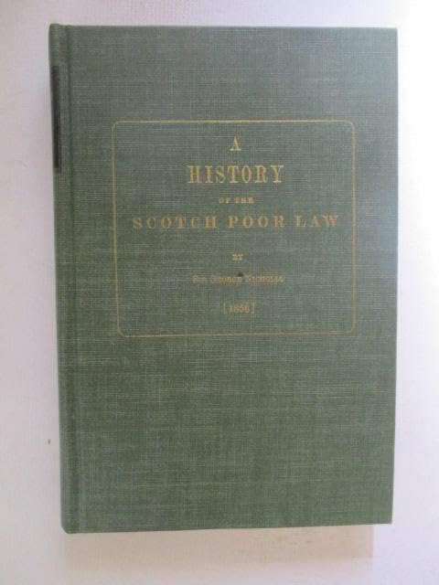 History of the Scotch Poor Law Books